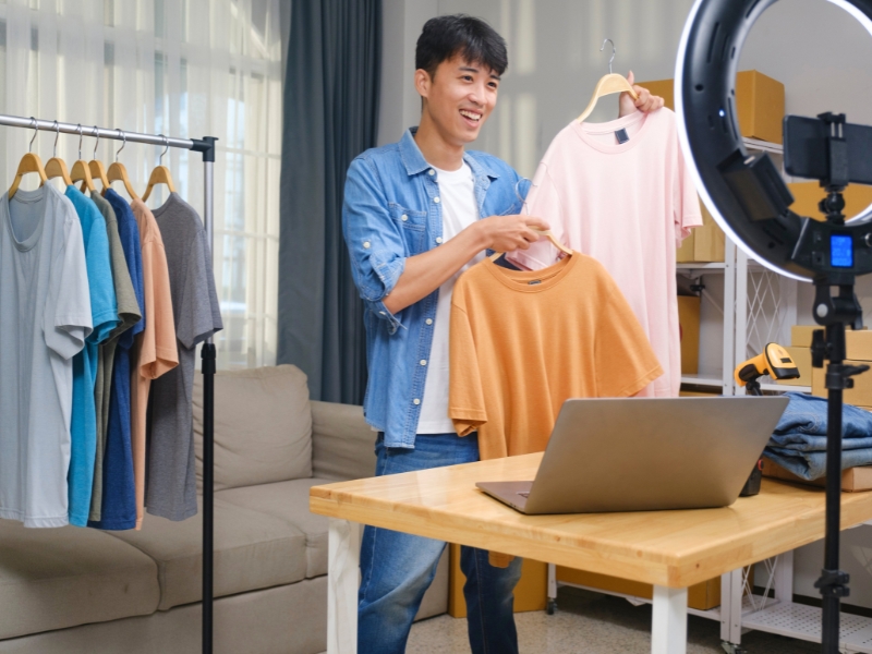 marketing para loja de roupas online