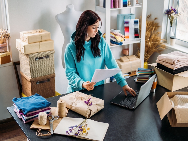 sistema online para loja de roupas e alicerces